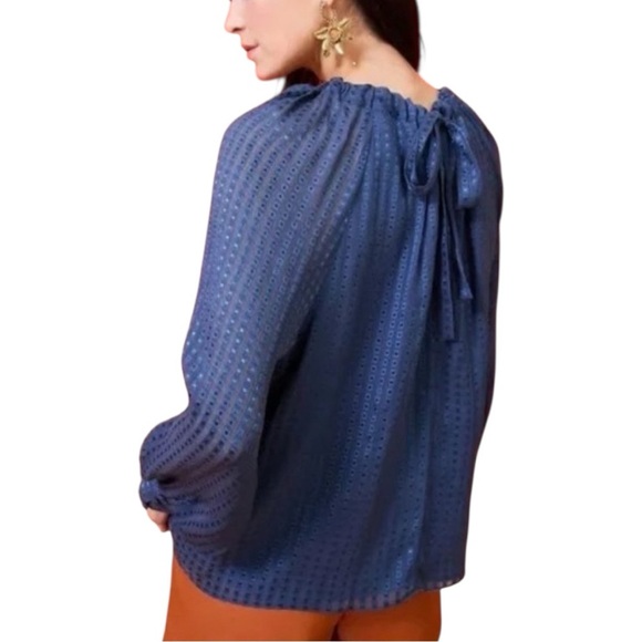 Marie Oliver Jenna Silk Blend Top Size large - Picture 1 of 10